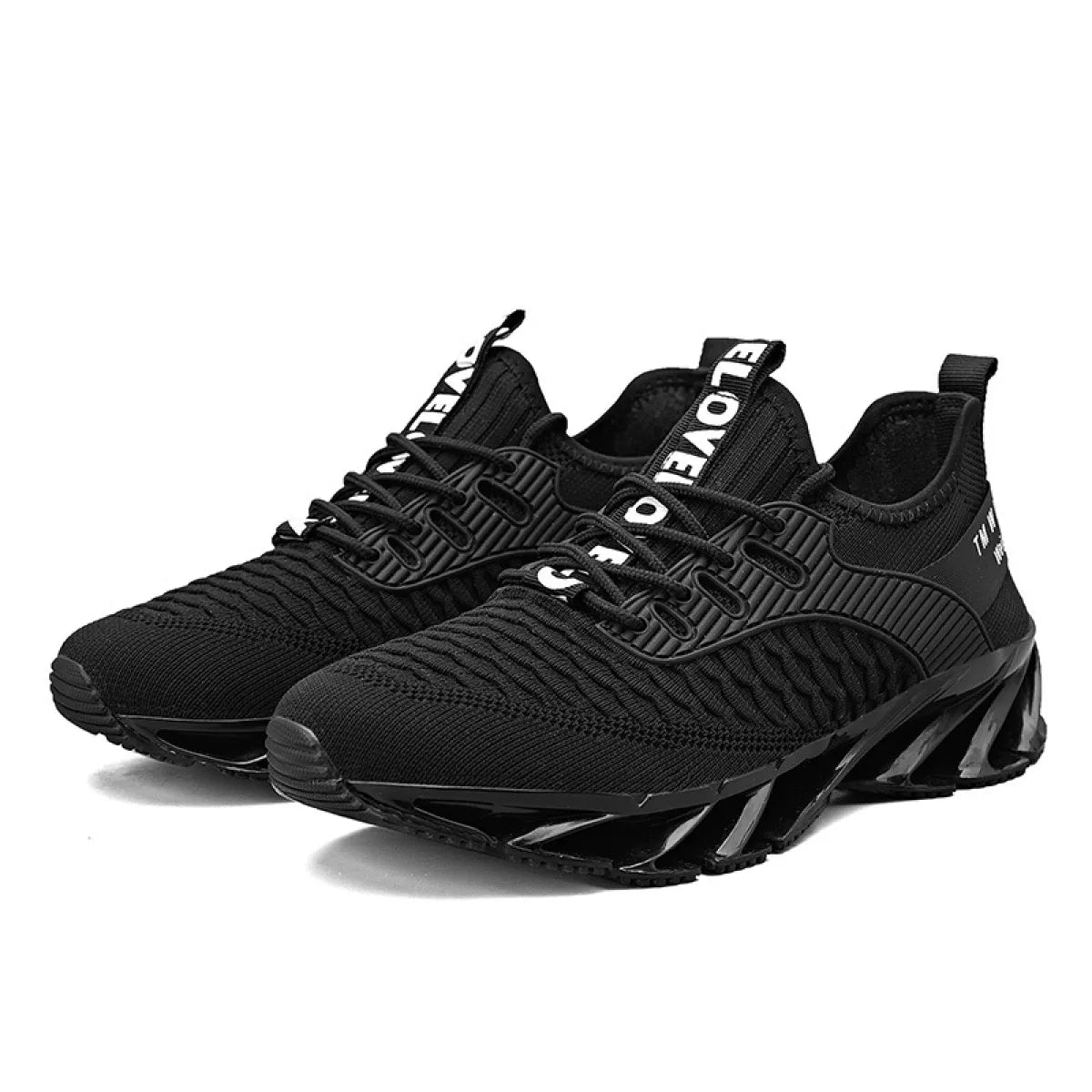 Men's Knife-edge Knit Casual Shoes